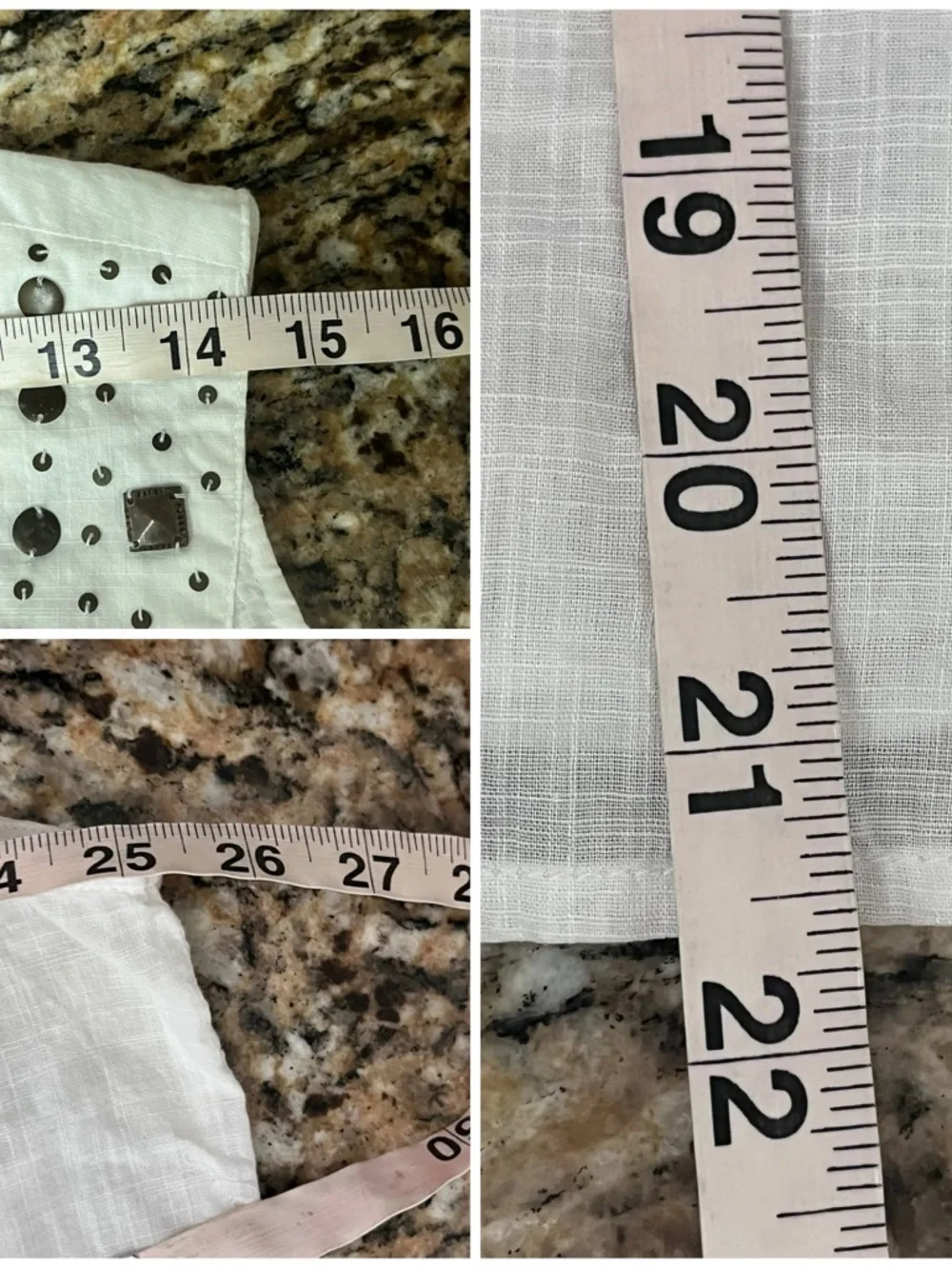 Avenue White Tunic Blouse 22/24 Plus Size Y2K Boho Embroidered Sleeveless Top - Picture 6 of 12